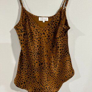 Bella Dahl V-Neck Camisole| Bronzed Maple / M